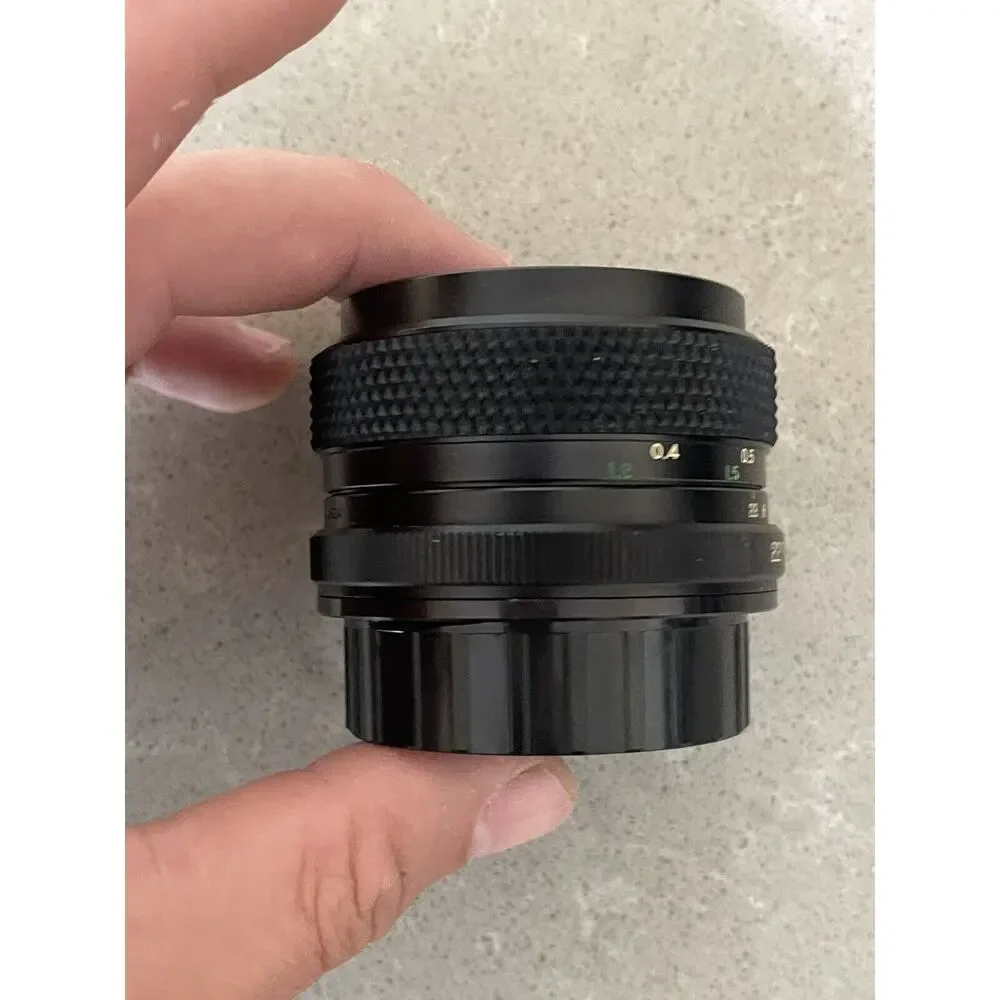 ZESNAR 1:2.8 28mm Camera Lens Pentax-A Mount